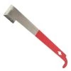 Good Land Bee Supply 10 Inch Stainless Steel Standard Beehive Frame Lifter and Scraper J Hook Tool - Red Handle