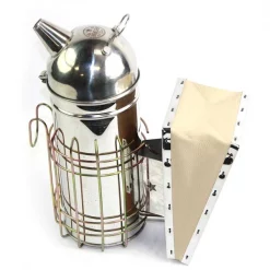 Good Land Bee Supply Beekeeping Beehive Smoker Stainless Steel w/Heat Shield