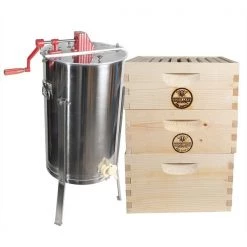 Good Land Bee Supply Beekeeping Complete 3 Tier Beehive Kit