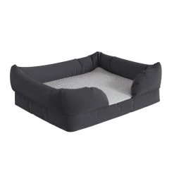 Flash Furniture Gray 25x20 Orthopedic Memory Foam Bolster Dog Bed -Animal&Pet Supplies store Belnick20LLC AJxxORTHOxx00188xxGYxxGGxx450640