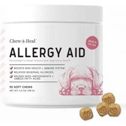 Chew + Heal Allergy Aid - 90 Chews