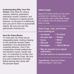 Chew + Heal No Chew Spray - 8oz -Animal&Pet Supplies store Click20Industries20LLC 1337881xxaeb648