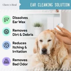 Chew + Heal Ear Cleaner - 4oz -Animal&Pet Supplies store Click20Industries20LLC 1340137xx5415d6