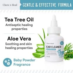 Chew + Heal Ear Cleaner - 4oz -Animal&Pet Supplies store Click20Industries20LLC 1340139xxf0d6f3
