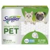 Swiffer Pet Heavy Duty Dry Cloth 10 Count, PK4