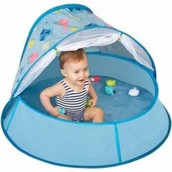 Babymoov Babyni Playpen, Activity Gym & Napper with Pop-Up System, 6 Toys and UPF 50+ Protection for