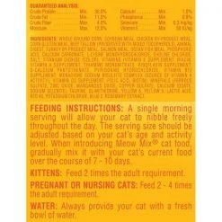Meow Mix 3.15lbs Original, PK4 -Animal&Pet Supplies store Dot20Foods 675003xx12xx20201002xx033934AM