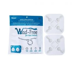 Wad-Free No Scent Bed Sheet Detangler Solid 1 bag , 2PK