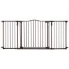North States Brown 30 in. H X 38.3-72 in. W Metal Pet Gate