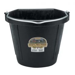 Miller Pail Flat-Back Rubr 20Qt