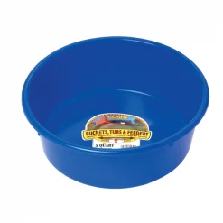 Miller Pan Feed/Water 5Qt Blue