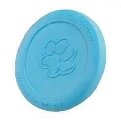 West Paw Zisc Dog Toy Aqua