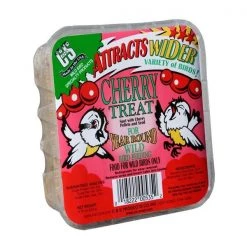 C & S C&S Products Cherry Treat Assorted Species Beef Suet Wild Bird Food 11.75 oz
