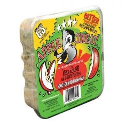 C & S C&S Products Apple Treat Assorted Species Beef Suet Wild Bird Food 11.75 oz