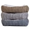 Aspen Pet Multicolored Plaid Micro Suede/Polyester Pet Bed 6 in. H X 20 in. W X 15 in. L