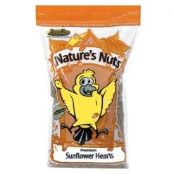 Natures Nuts Premium Assorted Species Sunflower Hearts Wild Bird Food 4 lb