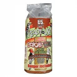 C&S Products Hot Pepper Suet Log 1Lb