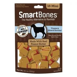 SMARTBONES DOG PB 9OZ