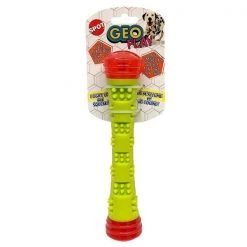 Spot PET TOY GRN/RD DOG 9""L