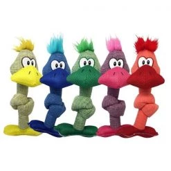 Multipet KNOT DUCK TOY ASSORT 11"" -Animal&Pet Supplies store Emery20Jensen20Distribution20LLC 8064104xxA.epsxxHighxx1e295d 1