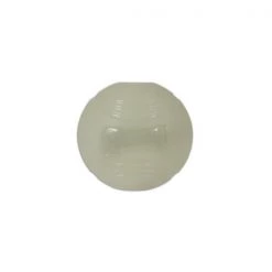 Petmate GLOW BALL SML WHT RUBBER
