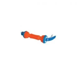 Petmate ChuckIt! Blue/Orange Rugged Bumper Rubber Dog Toy Large