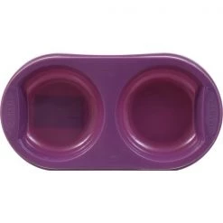 Hartz DOUBLE PET FEEDER PURPLE