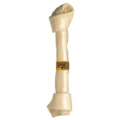 Savory Prime Supreme Large Knotted Bone Rawhide 15-16 in. L