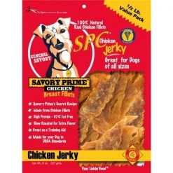 Savory Prime Natural Savory Prime Chicken Grain Free Jerky Tenders For Dogs 8 oz