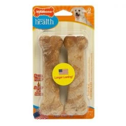 Nylabone Daily Health Bacon Chews For Dogs , 2PK
