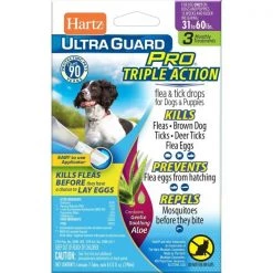 Hartz UltraGuard Pro Liquid Dog Flea and Tick Drops 0.132 oz