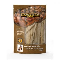 Savory Prime Small/Medium Pressed Bone Rawhide Beef 5 in. L , 20PK