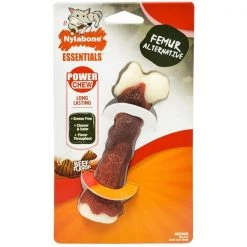 Nylabone Dura Chew Beef Grain Free Chews For Dogs 5.1 in.