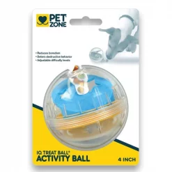 Pet Zone PET TOY CLEAR DOG 4""L