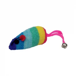 Boss Catnip Rainbow Mouse Toy