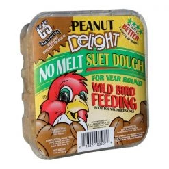 C & S C&S Products Peanut Delight Assorted Species Beef Suet Wild Bird Food 11.75 oz