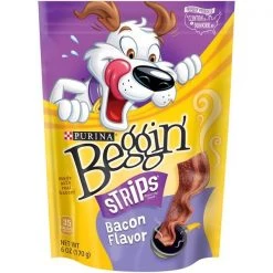 Purina Beggin Strips Bacon Treats For Dog 6 oz