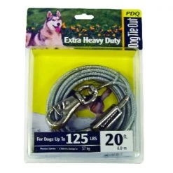 Orrco Boss Pet Silver Dog Tie Out Cable X-Large