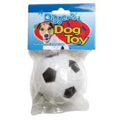 Diggers Dog Toy Vinyl Soccr Ball