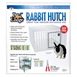 Pet Lodge Rabbit Hutch 24X24