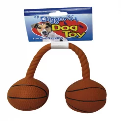 Diggers Twin Basketballs Tug Toy