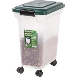 Remington Green Plastic 28 qt Pet Food Container For All Animals -Animal&Pet Supplies store Emery20Jensen20Distribution20LLC 8383374xxAxxv1.epsxxMaxxx6725e9