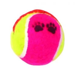 Diggers Boss Pet Digger's Multicolored Tennis Balls Rubber Pet Tennis Balls Large