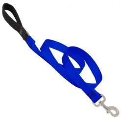 Lupine DOG LEASH 6FT 1"" BLUE