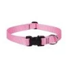Lupine DOG COLLAR12-20""ADJ PINK