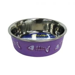 Bella CAT BOWL PURPLE 1CUP