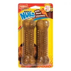 Nylabone Nubz Edbls Dc Chkn 2 Lrg