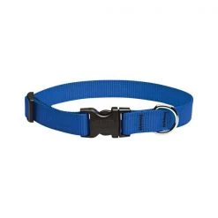 Lupine DOG COLLAR 13-22""ADJ BLU