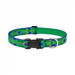 Lupine Dog Collar 16-28Adj Tlfr