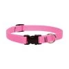 Lupine DOG COLLAR ADJ13-22""PINK